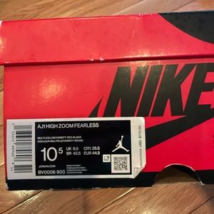 Nike Air Jordan 1’s High Zoom Fearless - M 10.5